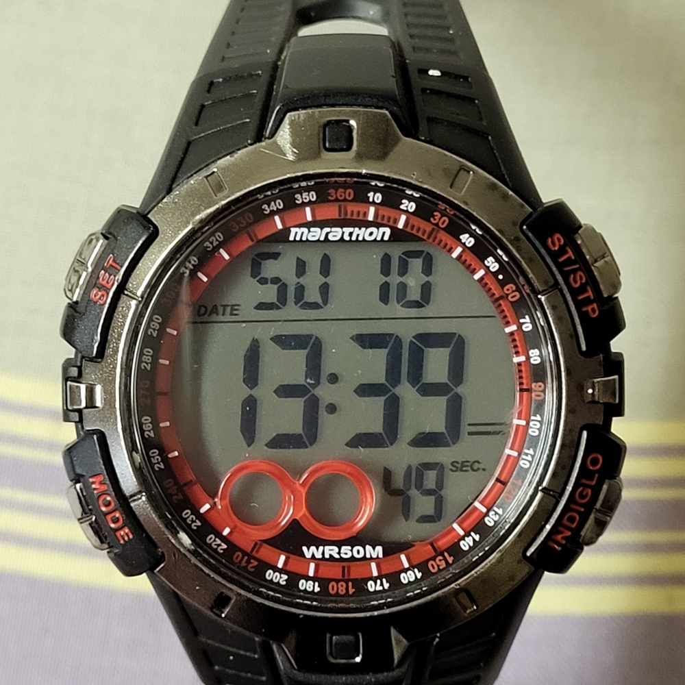 Marathon 50 meters water resistant watch
